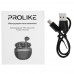 Наушники TWS Prolike TWS128 черный, BT-5001214
