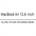 13.6" Ноутбук Apple MacBook Air серебристый, BT-5060041