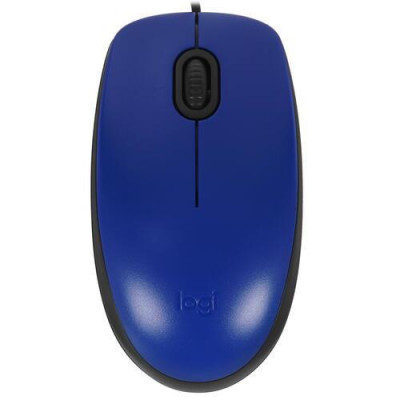 Мышь проводная Logitech Mouse M110 SILENT [910-005500] синий, BT-5060440