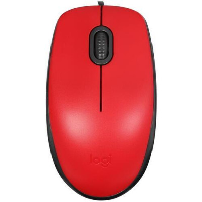 Мышь проводная Logitech M110s Red [910-005501] красный, BT-5074573