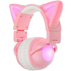 Bluetooth-гарнитура Qumo Party Cat Mini розовый