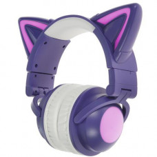 Bluetooth-гарнитура Qumo Party Cat Mini фиолетовый