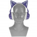 Bluetooth-гарнитура Qumo Party Cat Mini фиолетовый, BT-5074912