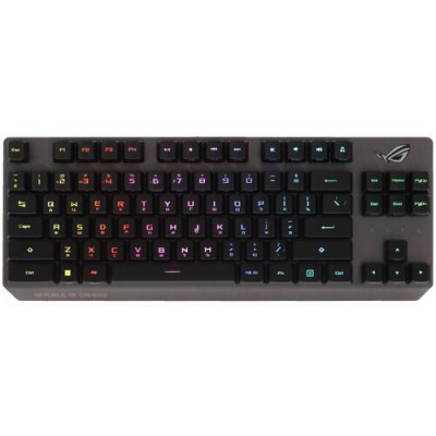 Клавиатура проводная+беспроводная ASUS ROG Strix Scope RX TKL Wireless Deluxe [90MP02J0-BKRA00], BT-5079443