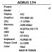 17.3" Ноутбук AORUS 17H XF черный, BT-5095272