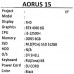 15.6" Ноутбук AORUS 15 9KF черный, BT-5095407