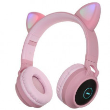 Bluetooth-гарнитура Hoco W27 розовый