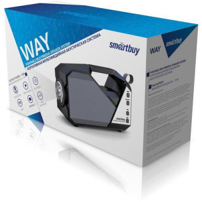 Портативная аудиосистема Smartbuy WAY, черный, BT-5366374