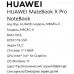 14.2" Ультрабук HUAWEI MateBook X Pro MRGFG-X серый, BT-5411021