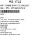 17.3" Ноутбук MSI GF76 Katana 11UCX-892XRU черный, BT-5413318