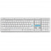 Клавиатура проводная Defender White GK-172 [45172], BT-5413476