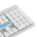 Клавиатура проводная Defender White GK-172 [45172], BT-5413476