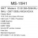 15.6" Ноутбук MSI Modern 15 B13M-609XRU черный, BT-5418552