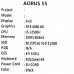 15.6" Ноутбук AORUS 15 9KF черный, BT-5422084