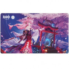 Коврик Genshin Impact Desk Mat When the Sakura Bloom (Yae Miko) многоцветный
