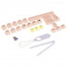 Клавиатура проводная+беспроводная Akko 3068B Plus Black/Pink [306868], BT-9009474