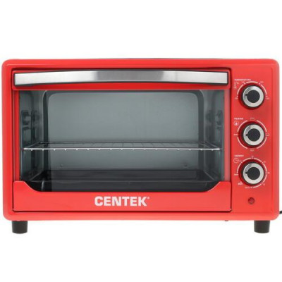 Мини-печь Centek CT-1530-36 красный, BT-1114274