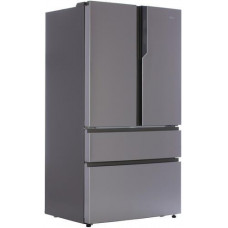 Холодильник многодверный Haier HB25FSSAAARU серебристый