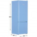 Холодильник с морозильником Liebherr CUfb 2831 голубой, BT-1340361