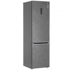 Холодильник с морозильником LG GA-B509MCUM серый