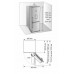 Холодильник с морозильником Samsung RB37A5000WW/WT белый, BT-1687213