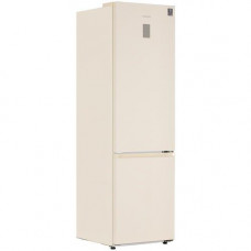 Холодильник с морозильником Samsung RB38T676FEL/WT бежевый