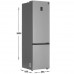 Холодильник с морозильником Samsung RB38T676FSA/WT серебристый, BT-4706769
