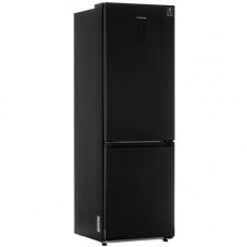 Холодильник с морозильником Samsung RB34T670FBN/WT черный