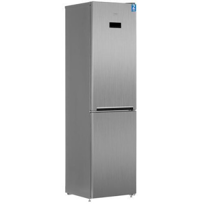 Холодильник с морозильником Beko RCNK335E20VX серебристый, BT-4720913