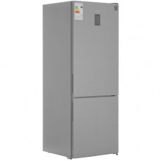 Холодильник с морозильником Samsung RB46TS374SA/WT серебристый