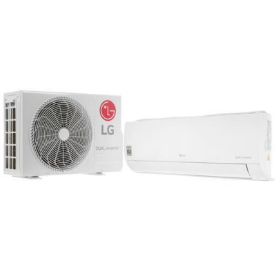 Кондиционер настенный сплит-система LG S09EQR белый, BT-4746413