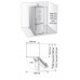 Холодильник с морозильником Samsung RB30A30N0EL/WT бежевый, BT-4748044