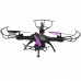 Квадрокоптер HIPER Falcon X FPV+ battery фиолетовый, черный, BT-4764720