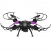 Квадрокоптер HIPER Falcon X FPV+ battery фиолетовый, черный, BT-4764720