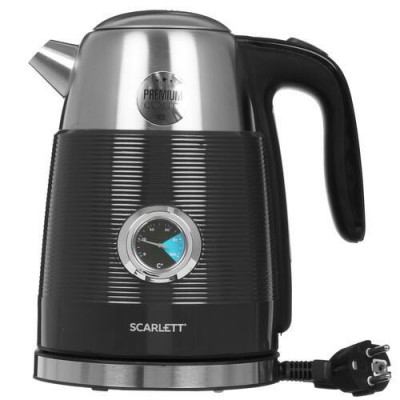 Электрочайник Scarlett SC-EK21S102 черный, BT-4834443