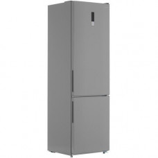 Холодильник с морозильником DEXP B530BMA серебристый