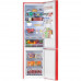 Холодильник с морозильником DEXP RF-CN350DMG/SI красный, BT-5032049