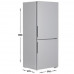Холодильник с морозильником Бирюса M6041 серый, BT-5059656
