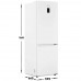 Холодильник с морозильником Samsung RB34T670FWW/WT белый, BT-5076429