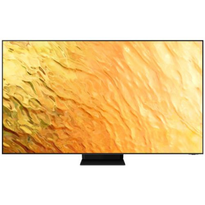 85" (215 см) Телевизор LED Samsung QE85QN800BUXRU серебристый, BT-5083172