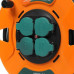 Удлинитель силовой FinePower PDS1022 оранжевый, BT-5086475