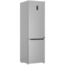 Холодильник с морозильником DEXP RF-CN350DMG/SI серебристый