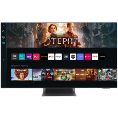 55" (138 см) Телевизор LED Samsung QE55QN700BUXRU черный, BT-5094664
