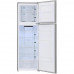 Холодильник с морозильником DEXP T4-26AMG серебристый, BT-5098008