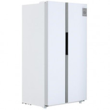 Холодильник Side by Side MAUNFELD MFF177NFW белый