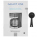 Кофеварка капельная Galaxy LINE GL 0711 черный, BT-5313898