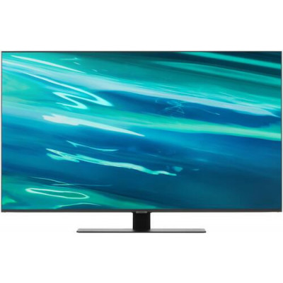 50" (125 см) Телевизор LED Samsung QE50Q80AAUXRU серый, BT-5314427