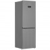 Холодильник с морозильником Beko B3RCNK362HX серебристый, BT-5317827