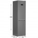 Холодильник с морозильником Beko CNMV5335E20VS серебристый, BT-5329038