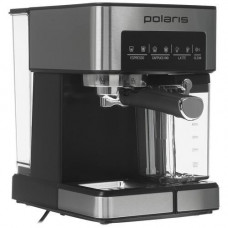 Кофеварка рожковая Polaris PCM 1541E серый